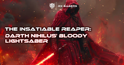 The Insatiable Reaper: Darth Nihilus' Bloody Lightsaber