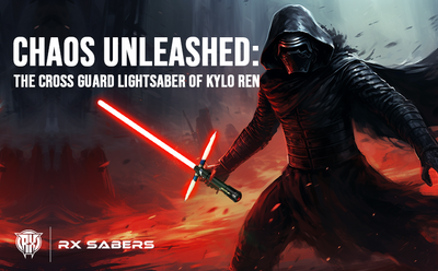 Chaos Unleashed: The Cross Guard Lightsaber of Kylo Ren